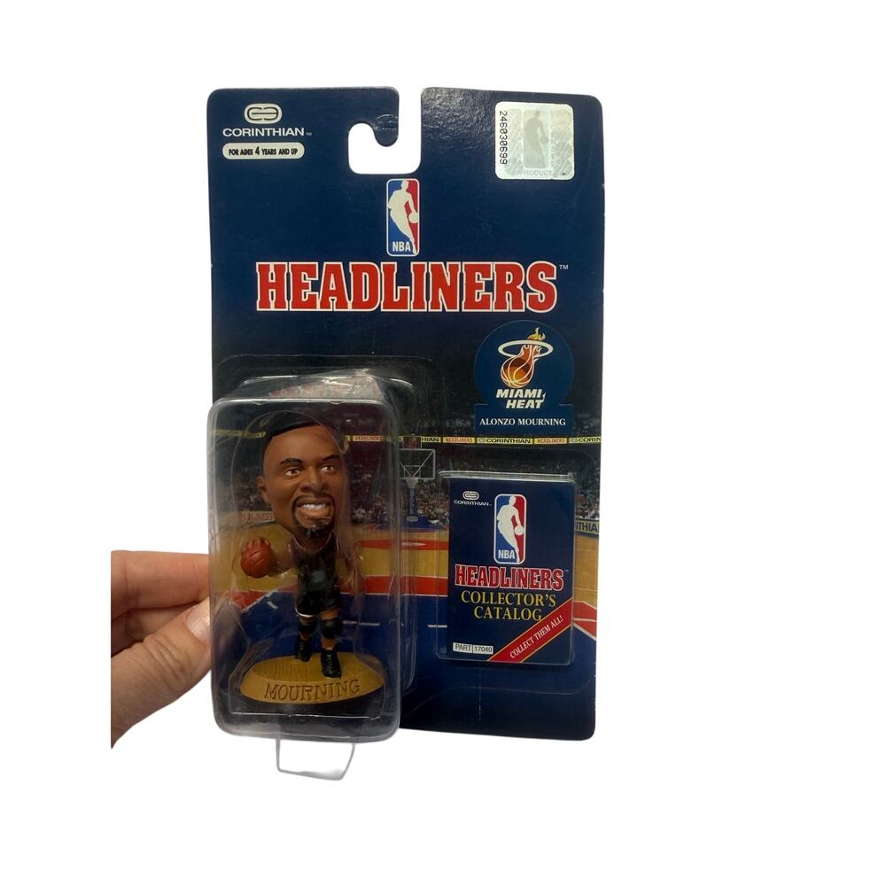 Alonzo Mourning 1996 NBA Corinthian Headliners Miami Heat Action Figure